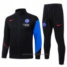 Jacket Tracksuit paris Saint-germain Kids 2025-2026 Black Blue
